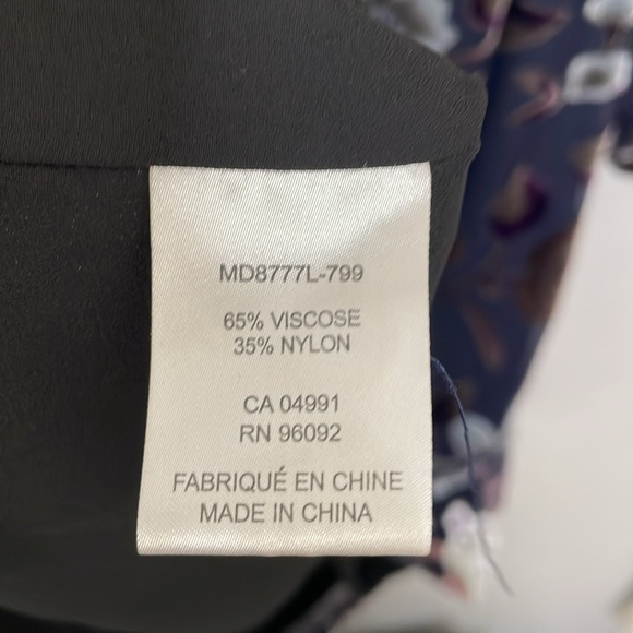 CAROLINA BELLE Dark Floral Dress | Size 10 - Picture 11 of 14